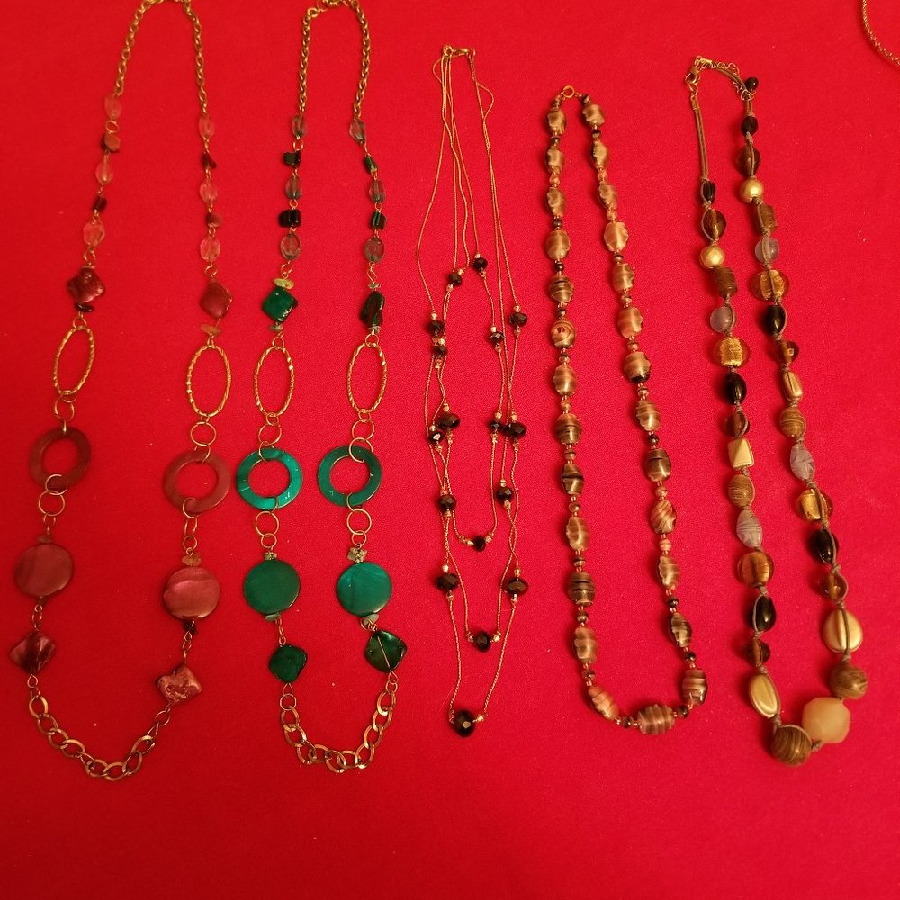 Bundle of Varied Necklaces